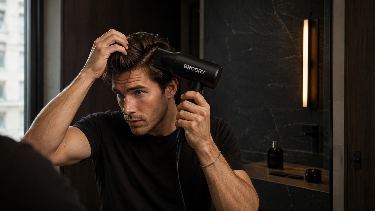 How to Blow Dry Men's Hair: The Complete Guide